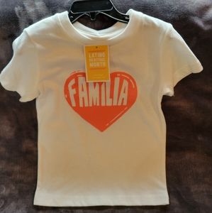 "Familia" 3T Girls T-shirt.